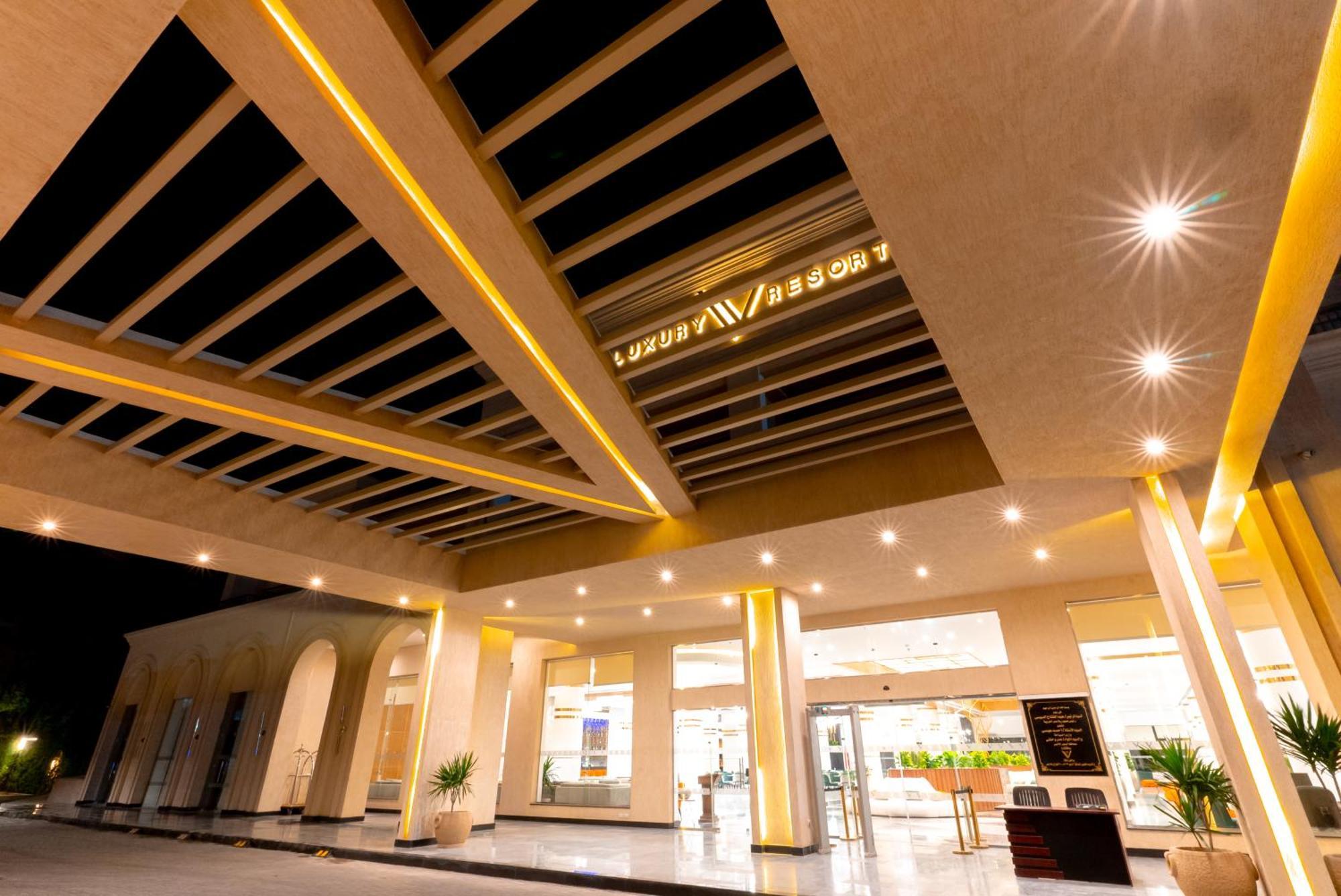 The V Luxury Resort Sahl Hasheesh Hurghada Esterno foto Lobby